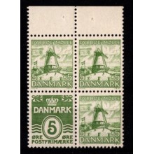 Dybbøl Mølle - 4-blok - AFA 236, 234 - Postfrisk.